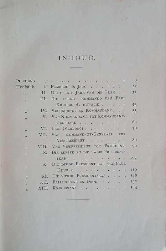 Die Lewe van Paul Kruger (1825-1904) [Afrikaans] | Ds. P.J. Viljoen