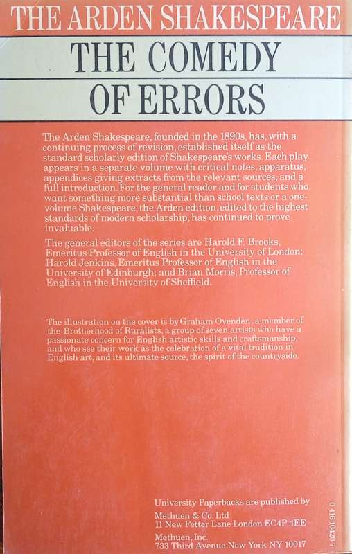 The Comedy of Errors | William Shakespeare