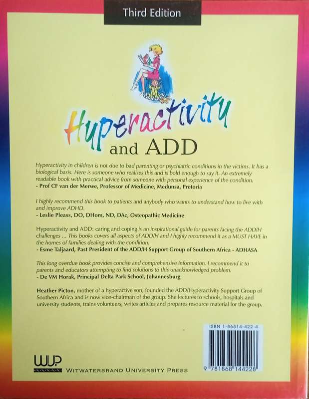 Hyperactivity and ADD: Caring and Coping | Heather Picton