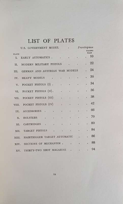 Automatic Pistols | Captain Hugh B.C. Pollard