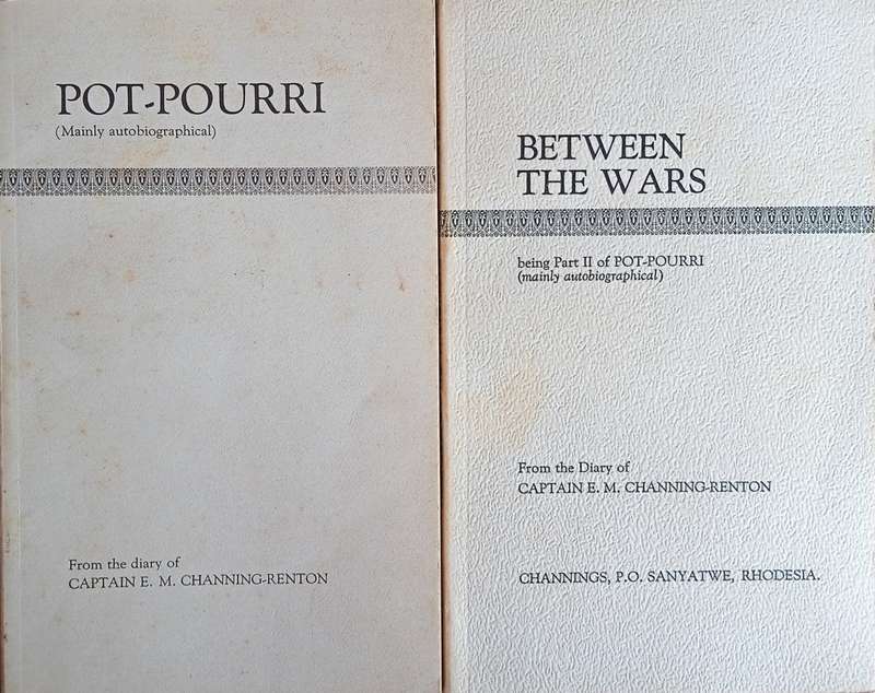 Pot-Pourri (2 Vols.) From the Diary of Captain E.M. Channing-Renton [Limited, numbered and signed...