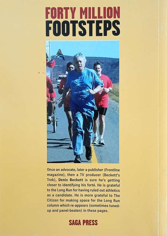 Forty Million Footsteps: South Africa Up Close and Personal [Inscribed by the Author] | Denis Bec...
