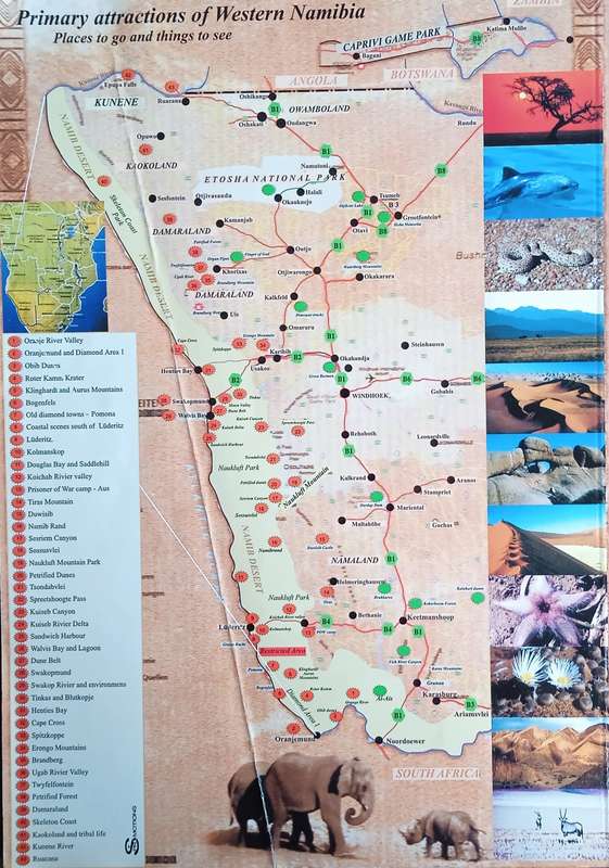 Journey Through Western Namibia: A Photo Companion to the Attractions of the Namib Desert | Sakki...