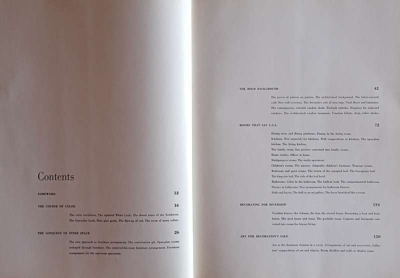 Decoration U.S.A.: A Unique Review in Pictures and Text of the Best in Contemporary Interior Desi...
