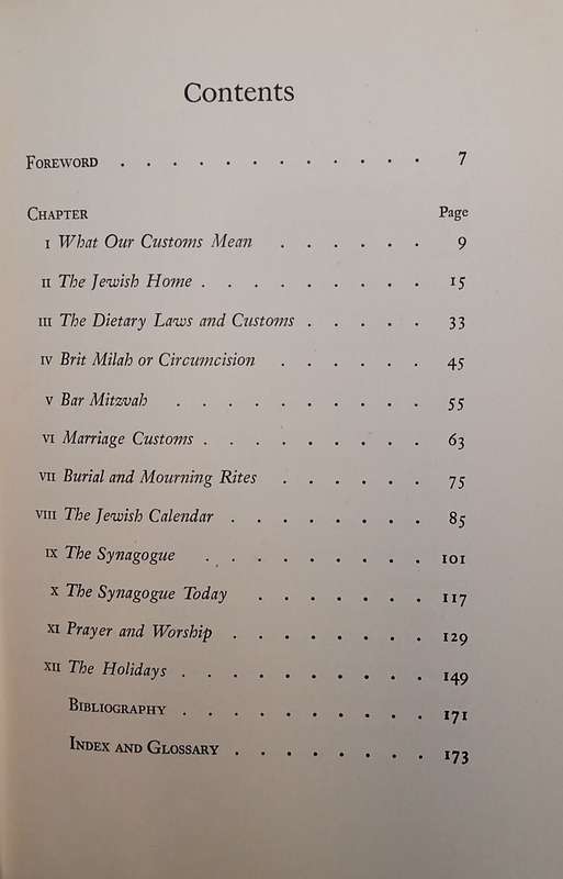 Jewish Customs and Ceremonies | Ben M. Edidin