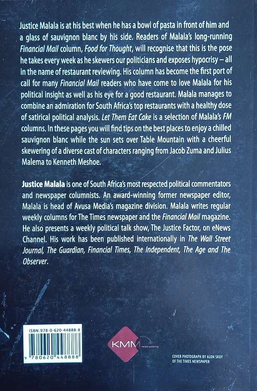 Let Them Eat Cake [Inscribed by the Author] | Justice Malala