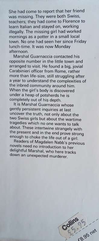 The Marshall and the Murderer | Magdalen Nabb