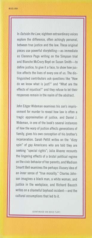 Outside the Law: Narratives on Justice in America | Susan Richards Shreve and Porter Shreve (eds.)