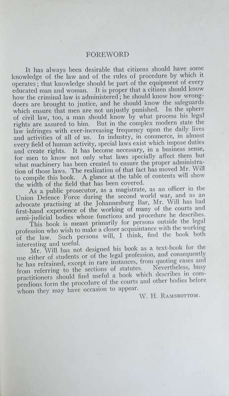 The Machinery of the Law: A Compendium Dealing with the Means of Bringing Proceedings Before Cour...