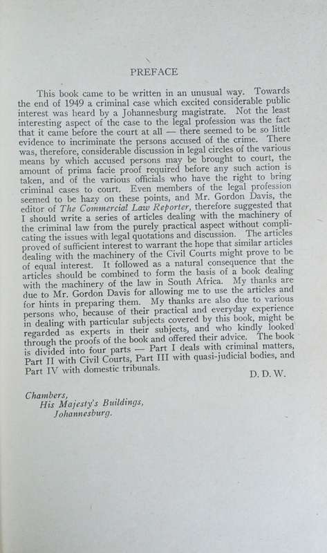 The Machinery of the Law: A Compendium Dealing with the Means of Bringing Proceedings Before Cour...