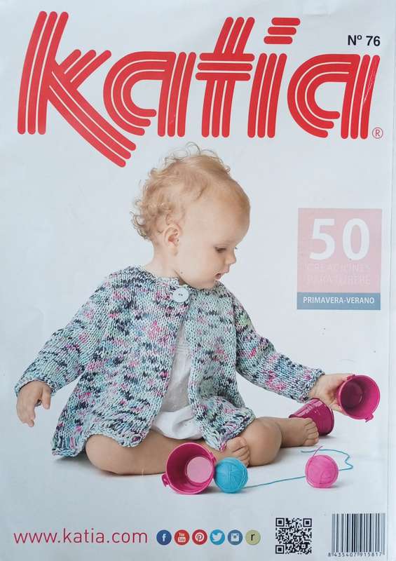 Katia no. 76: 50 Creaciones Para Tu Bebé [Spanish/English]
