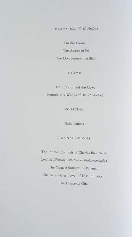 Christopher and His Kind 1929-1939 [First Edition]| Christopher Isherwood