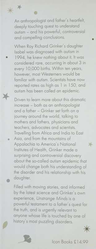 Unstrange Minds: A Father Remaps the World of Autism | Roy Richard Grinker