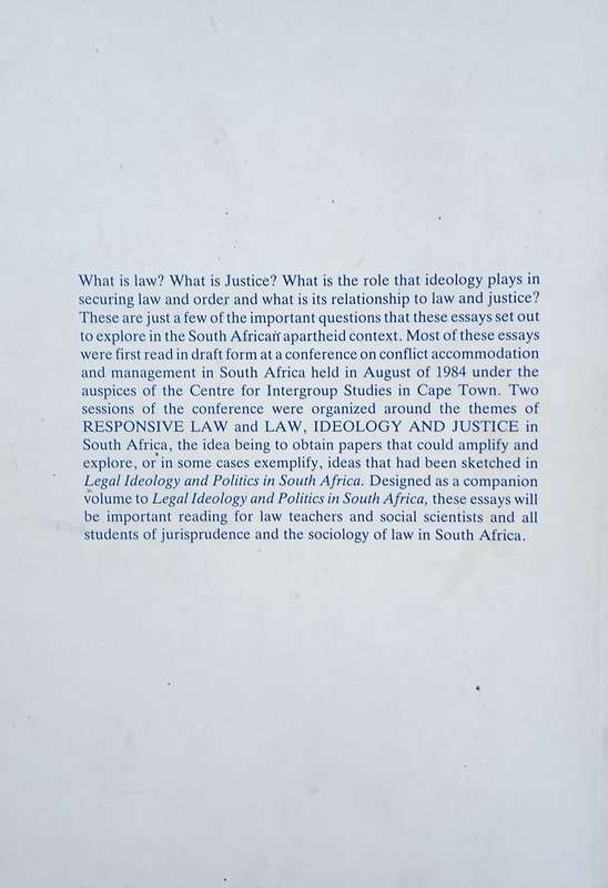 Law and Justice in South Africa | John Hund (ed.)