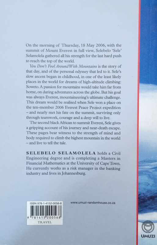 You Don't Fool Around With Mountains [Signed Copy] | Selebelo Selamolela