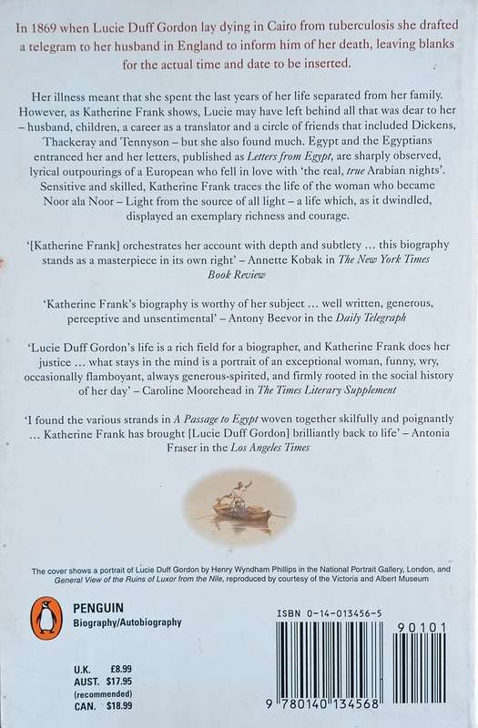 Lucie Duff Gordon: A Passage to Egypt | Katherine Frank