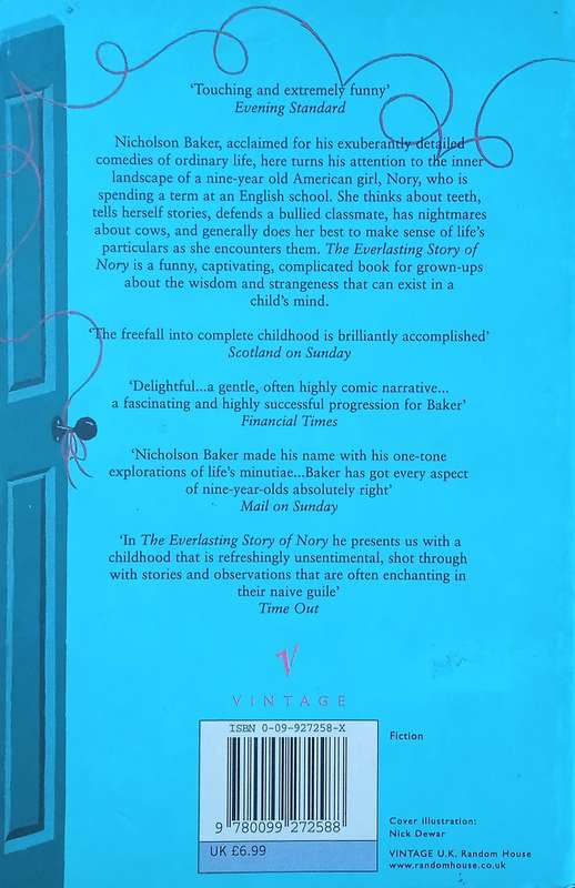 The Everlasting Story of Nory | Nicholson Baker
