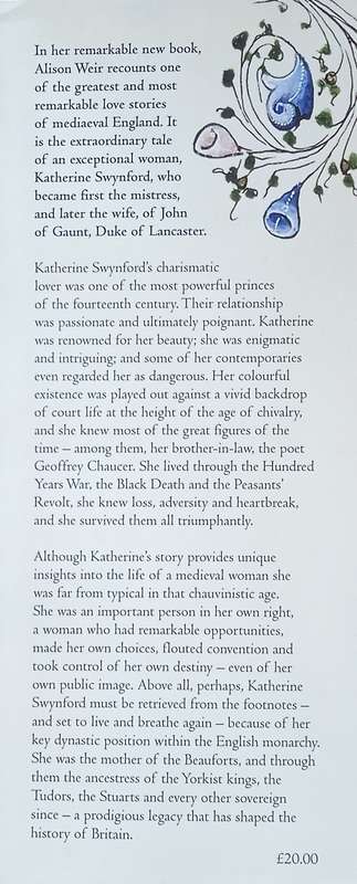 Katherine Swynford: The Story of John of Gaunt and his Scandalous Duchess | Alison Weir