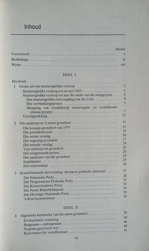 Die '83-Grondwet [Afrikaans] | H. Booysen & D. van Wyk
