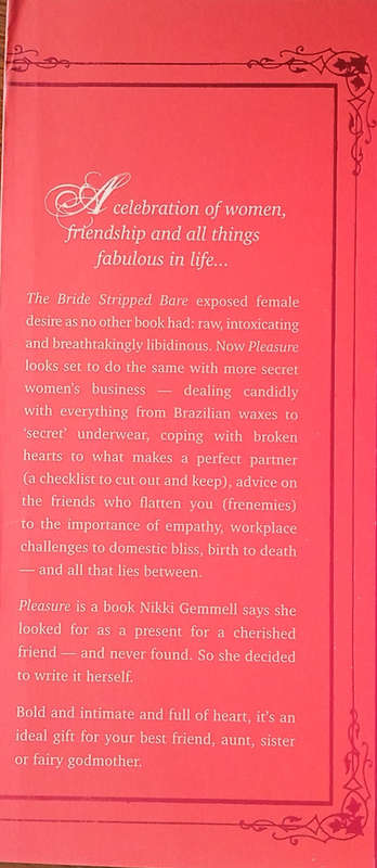 Pleasure: An Almanac of the Heart | Nikki Gemmell