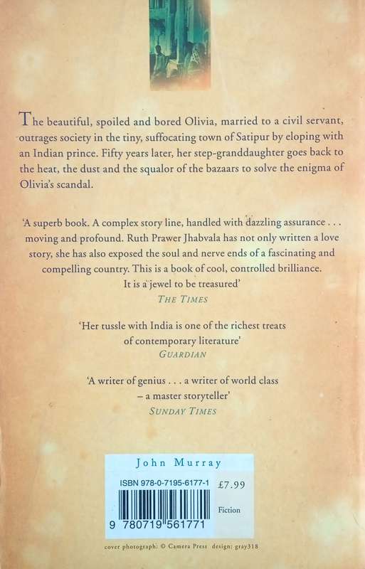 Heat and Dust | Ruth Prawer Jhabvala
