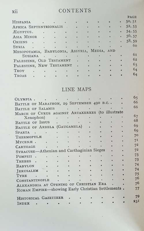 Atlas of Ancient and Classical Geography