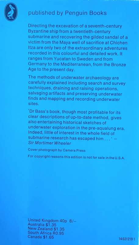 Archaeology under Water | George F. Bass