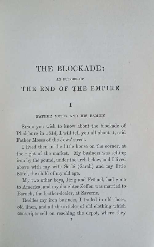 The Blockade of Phalsburg: An Episode of the End of the Empire | Erckmann-Chatrian