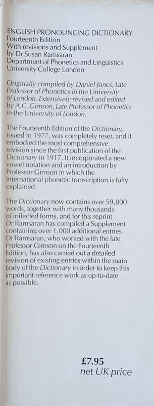 English Pronouncing Dictionary