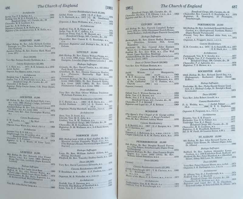 Whitaker's Almanack 1981