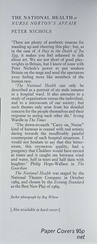 The National Health, or Nurse Norton's Affair | Peter Nichols