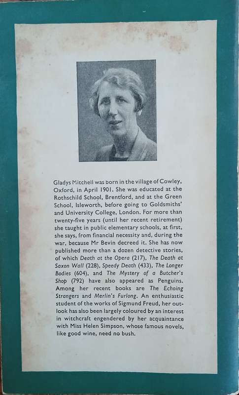 Tom Brown's Body | Gladys Mitchell
