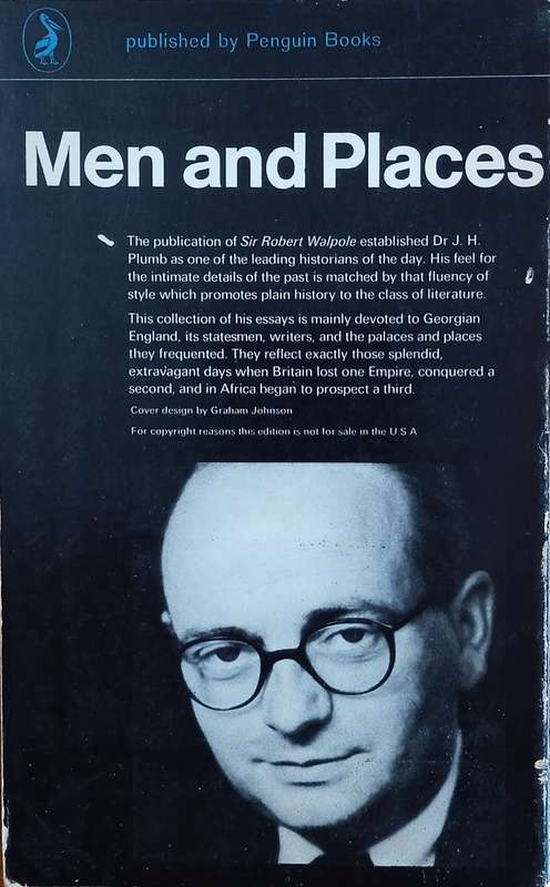 Men and Places: Essays on the 18th Century Scene, Essays on African Exploration, Men and Books | ...