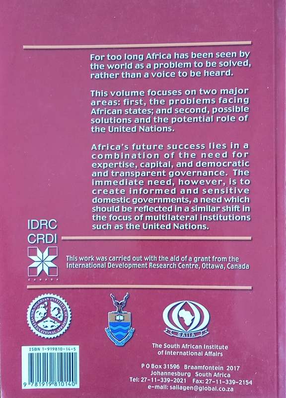 Putting People First: African Priorities for the UN Millennium Assembly | P. Mathoma, G. Mills, J...