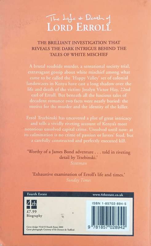 The Life and Death of Lord Erroll | Errol Trzebinski