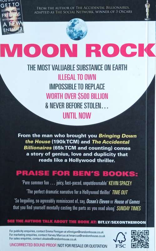 Sex on the Moon [Proof Copy] | Ben Mezrich