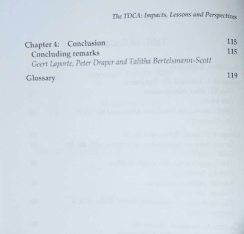 The TDCA: Impacts, Lessons and Perspectives for EU-South and Southern African Relations | Talitha...
