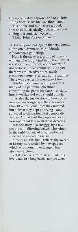Editors Under Fire [Signed] | Harvey Tyson