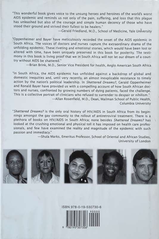 Shattered Dreams? An Oral History of the South African Aids Epidemic | Gerald M. Oppenheimer & Ro...