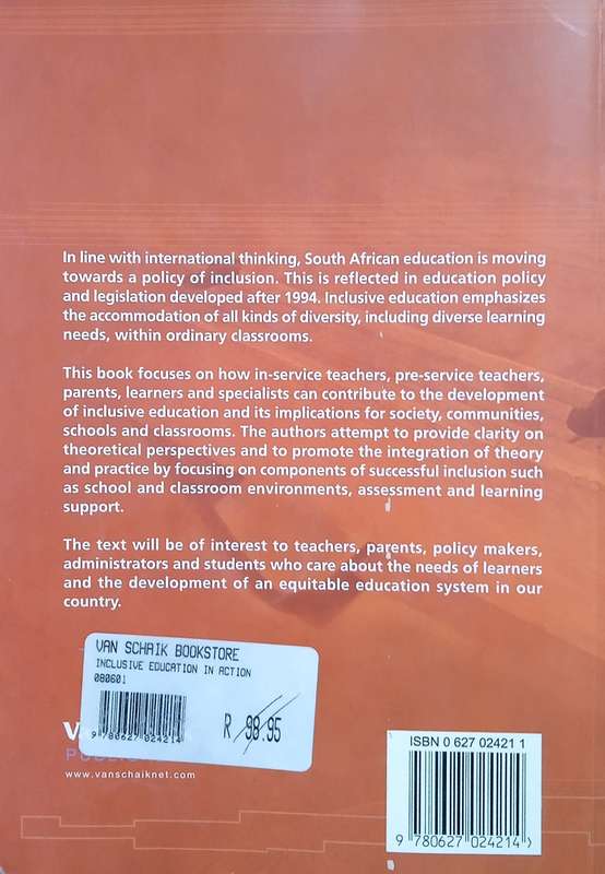 Inclusive Education in Action in South Africa | Petra Engelbrecht, Lena Green, Sigamoney Naicker,...