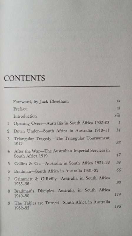 The Springbok and the Kangaroo: A Complete History of South Africa Versus Australia at Cricket | ...