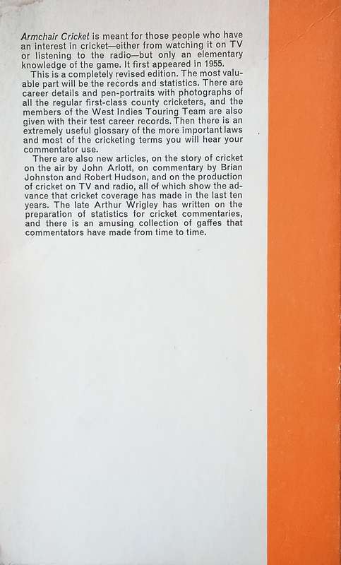 Armchair Cricket 1966 | Brian Johnston (ed.)
