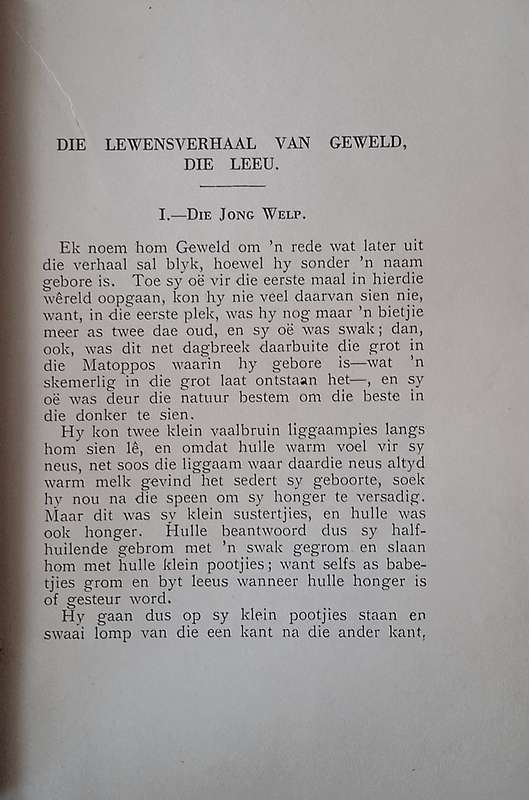 Op die Spoor van Ons Grootwild [Afrikaans] | W.S. Chadwick