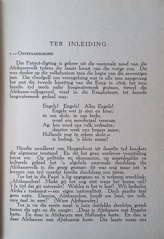 Patriot-Digters: Bloemlesing Uit die Dig- en Rymwerk van die Patriot-Tydperk (1875-1905) [Afrikaa...