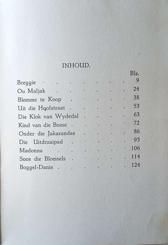 Verwaaide Bloeisels [Afrikaans] | Hymne Weiss
