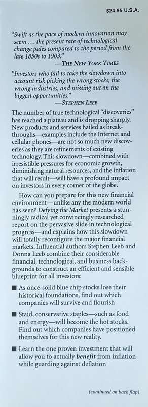 Defying the Market: Profiting in the Turbulent Post-Technology Boom | Stephen Leeb and Donna Leeb
