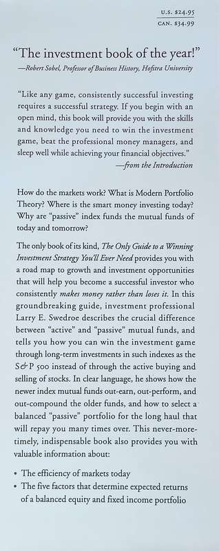 The Only Guide to a Winning Investment Strategy You'll Ever Need: Index Funds and Beyond - The Wa...