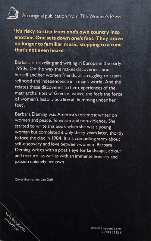 A Humming Under my Feet: A Book of Travail | Barbara Deming