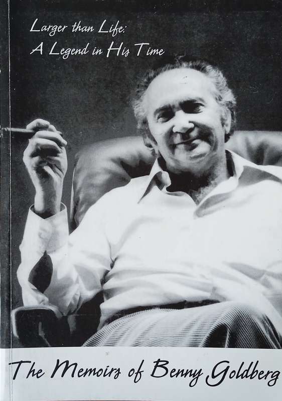 Larger Than Life: The Memoirs of Benny Goldberg [With Dedication Slip] | Benny Goldberg