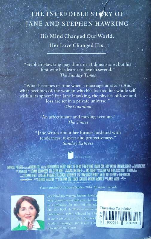 Travelling to Infinity: The True Story Behind The Theory of Everything | Jane Hawking